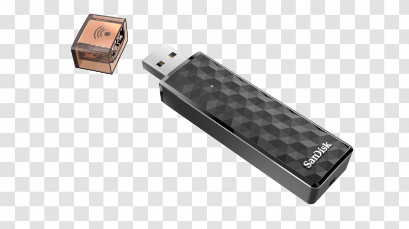 USB Flash Drives Wireless Computer Data Storage SanDisk Handheld Devices - Sandisk - Usb Disk Transparent PNG