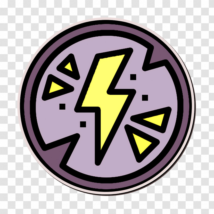 Thunder Icon Light Bolt Icon Punk Rock Icon Transparent PNG