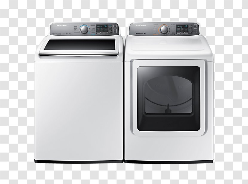 Clothes Dryer Washing Machines Combo Washer Laundry Samsung - Cleaning Transparent PNG