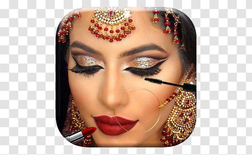 Make-up Artist Bride Cosmetics Fashion Beauty Parlour - Heart Transparent PNG