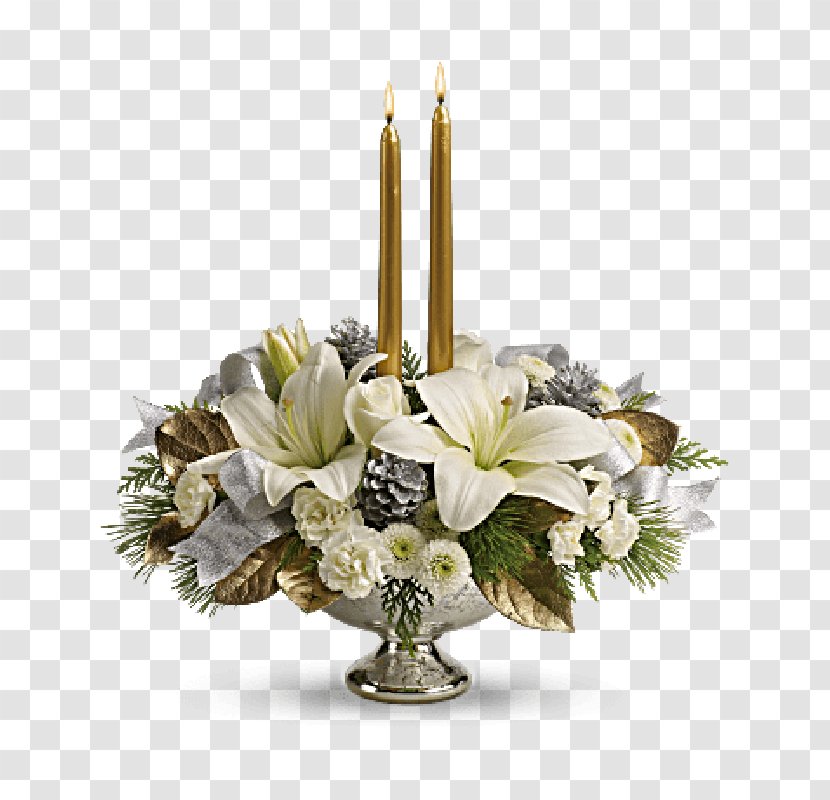 Teleflora Flower Delivery Centrepiece Floristry Transparent PNG