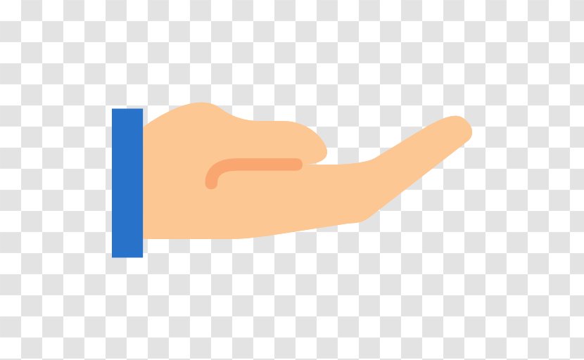 Arm Orange Finger - Hand - Thumb Transparent PNG