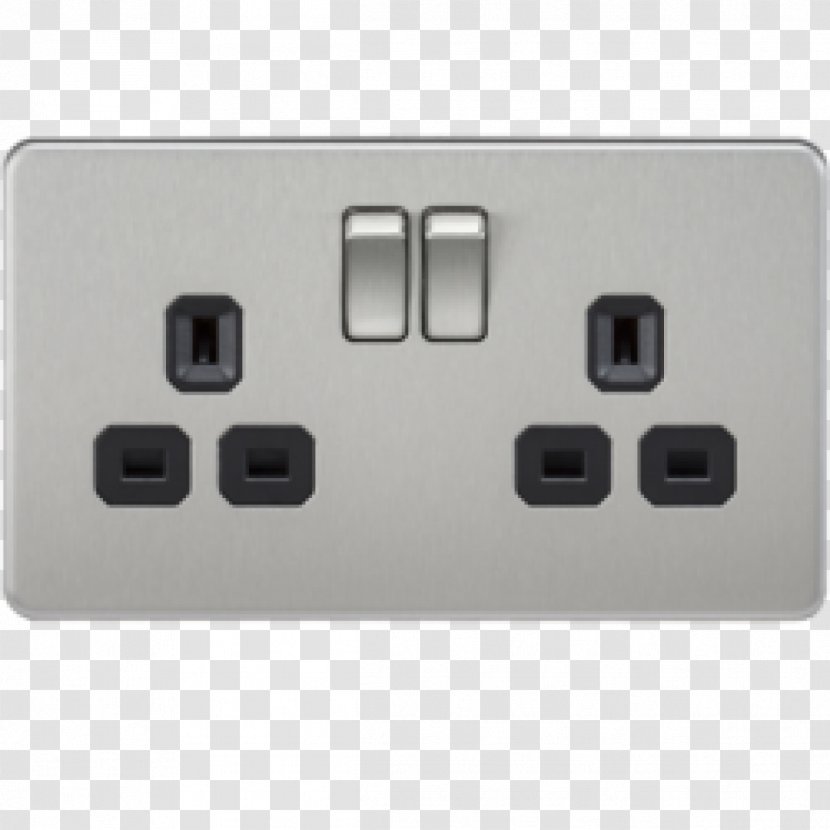 AC Power Plugs And Sockets Electrical Switches Latching Relay Electricity Legrand - Electronics Accessory - Socket Transparent PNG