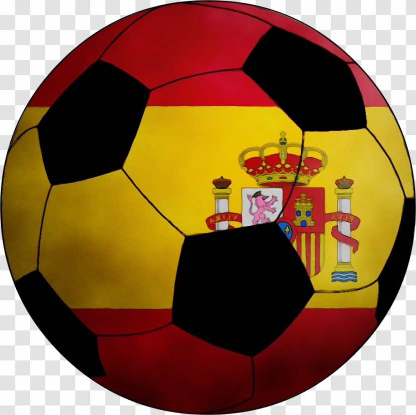 Soccer Ball - Spain - Sports Equipment Transparent PNG