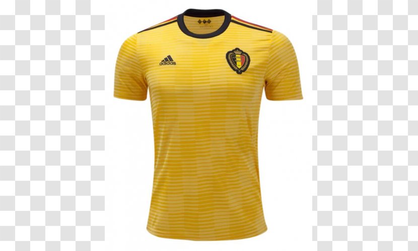 2018 FIFA World Cup Belgium National Football Team T-shirt Jersey Kit - Sportswear Transparent PNG