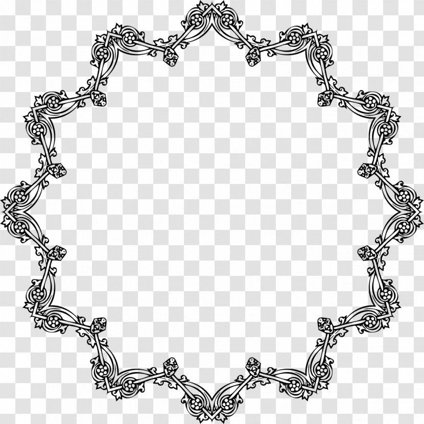 Victorian Era Clip Art - Silver - Frame Ornament Transparent PNG