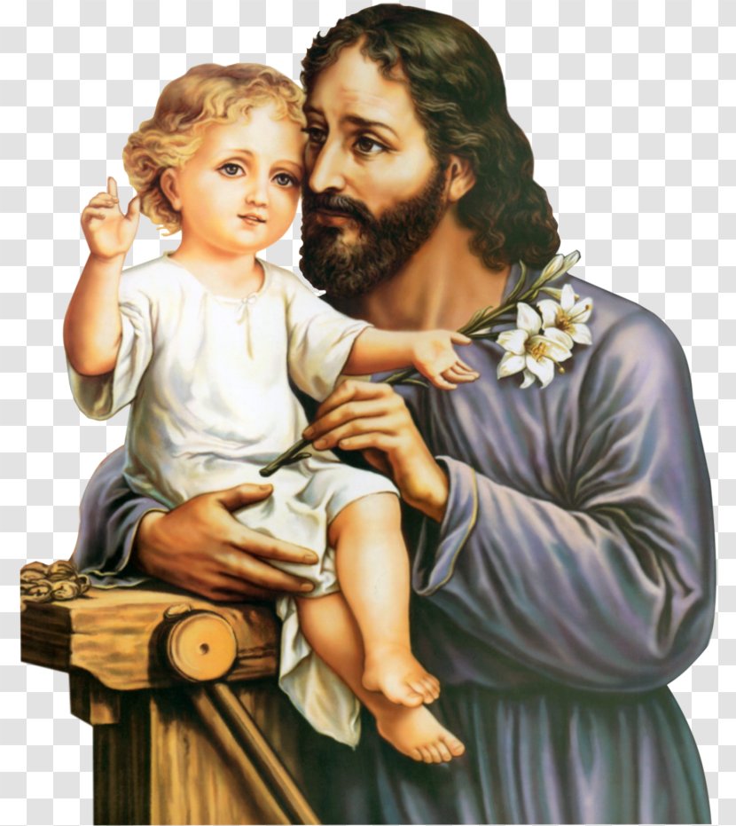 Mary Saint Joseph Giuseppe Name Day Father's - Family Transparent PNG