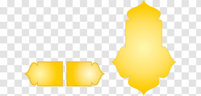 Material Yellow Wallpaper - Vector Islamic Transparent PNG