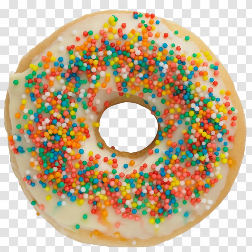 Sprinkles Donuts Nonpareils Glaze Dessert - Candy Transparent PNG