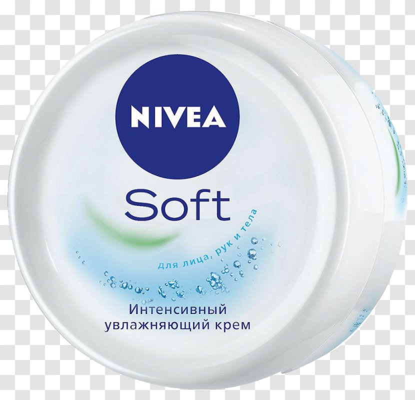 NIVEA Soft Moisturizing Cream Lotion Moisturizer - Crema Idratante - Nivea Transparent PNG