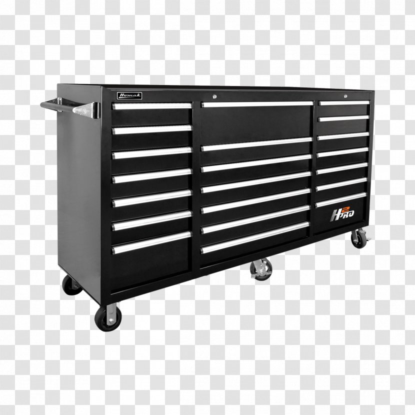 Homak H2PRO Series 72-Inch 21-Drawer Rolling Cabinet Tool Boxes Cabinetry - Cartoon - Organizer Transparent PNG