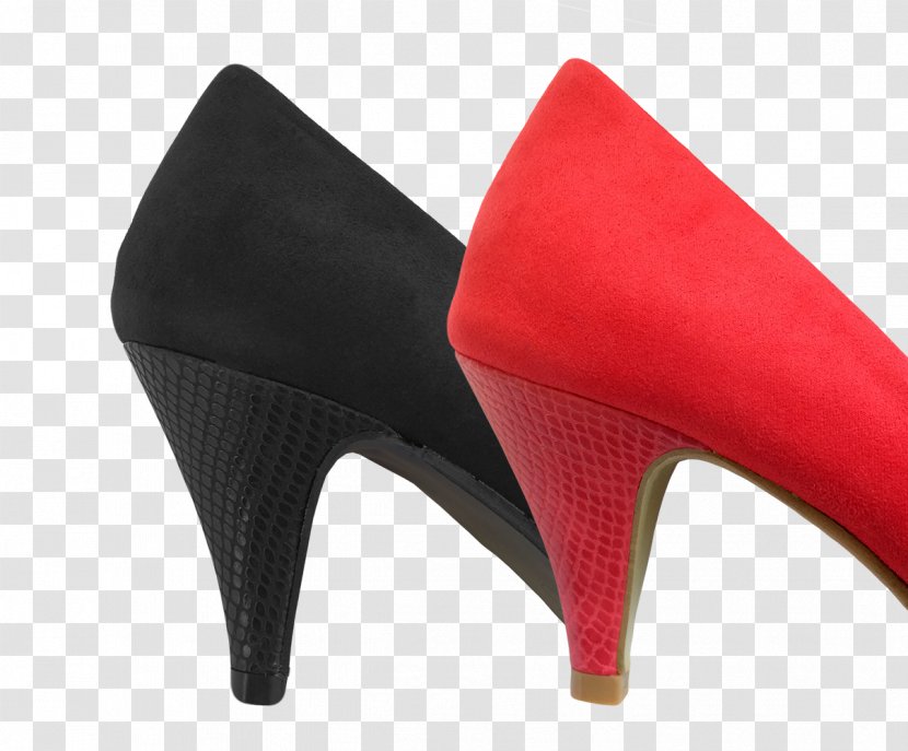 High-heeled Shoe - Red - Design Transparent PNG