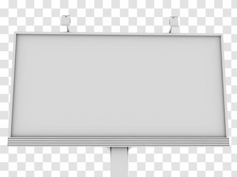 Billboard Poster - White - Blank Artillery Prototype Transparent PNG