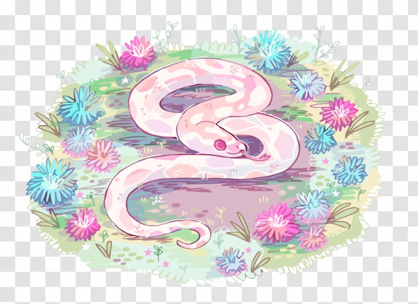 Legend Of The White Snake Lizard Illustration - Vector Cartoon Transparent PNG