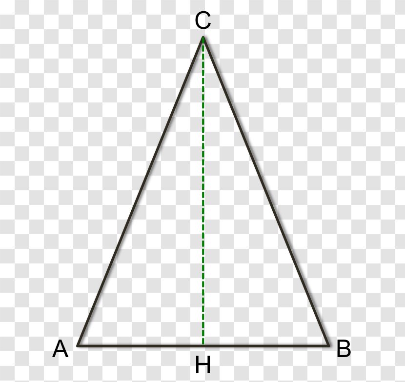 Isosceles Triangle Pythagorean Theorem Formula Mathematical Proof - Area M Transparent PNG