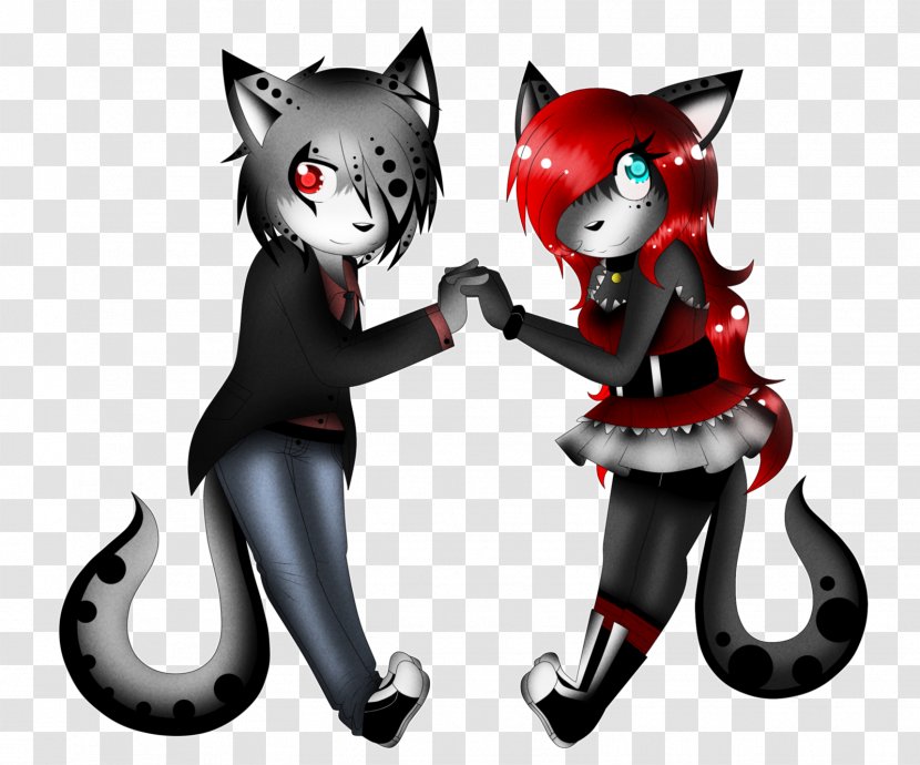 Cat Demon Dog Canidae Tail - Animated Cartoon - Better Together Transparent PNG