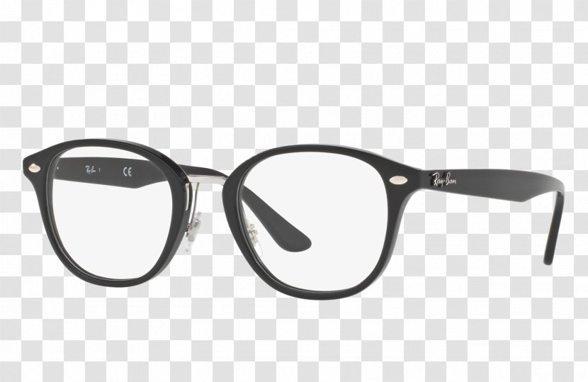 Ray-Ban Round Metal Ray Ban RX2180V Eyeglasses Sunglasses - Optician Transparent PNG