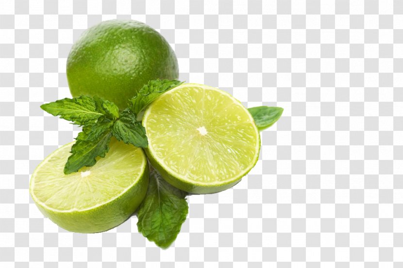 Mojito Lemon Key Lime - Food - Cyan Transparent PNG
