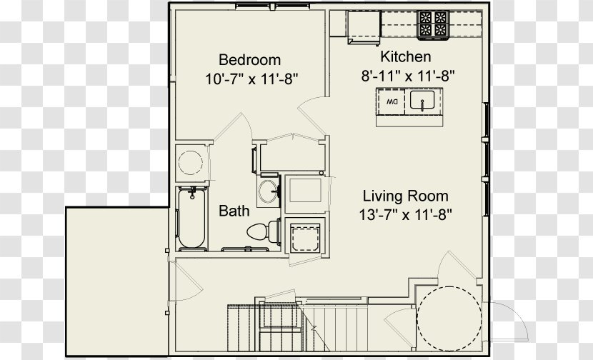 Floor Plan Architecture Paper House - Home - Toilet Transparent PNG