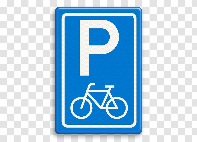 Bicycle Parking Traffic Sign Motorcycle - Logo Transparent PNG