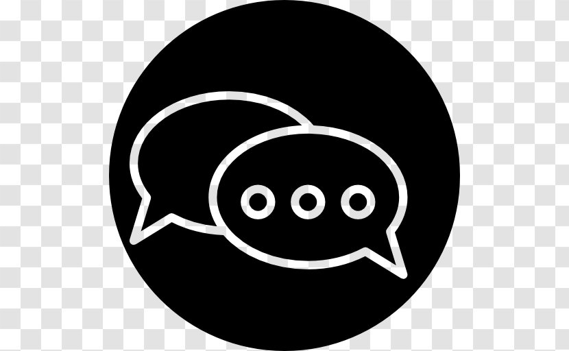 Logo Symbol Text - Conversation - Circle Bubble Transparent PNG