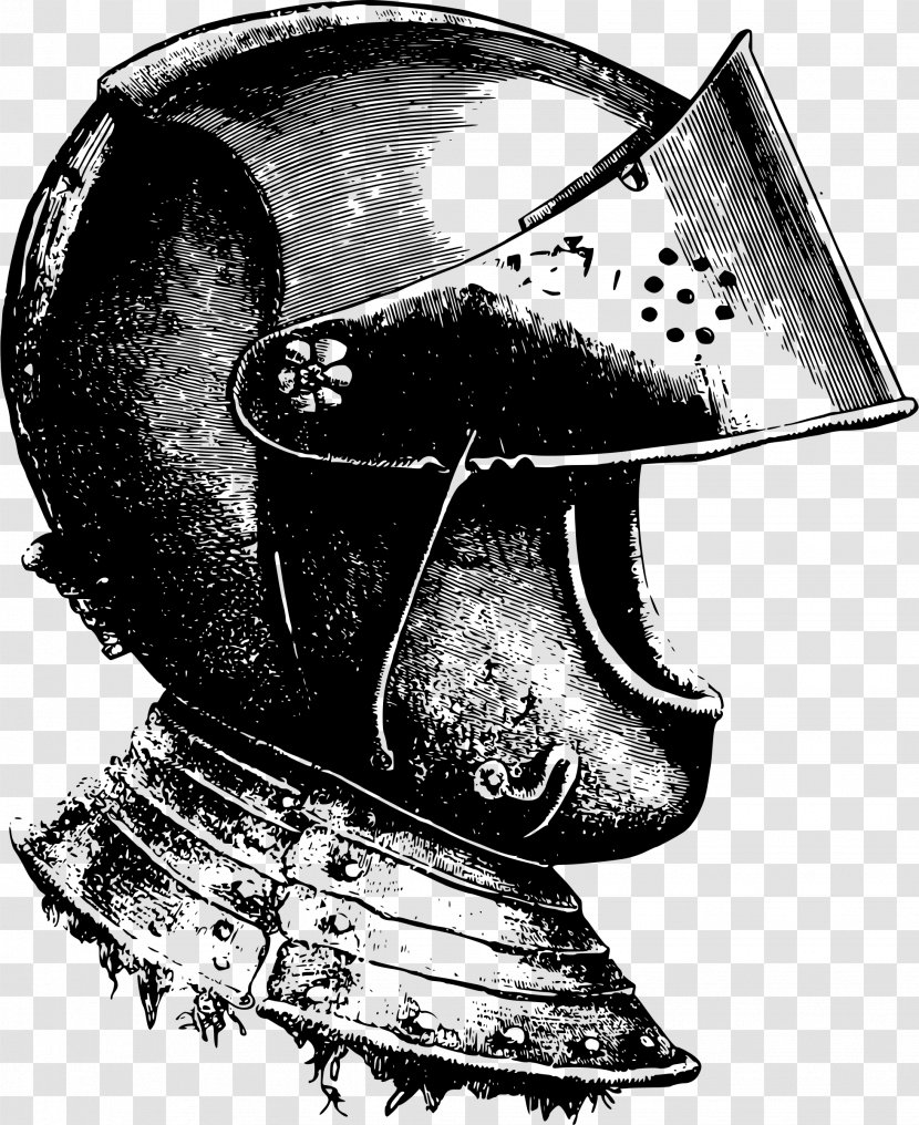Helmet Knight Clip Art - Headgear - Medival Transparent PNG