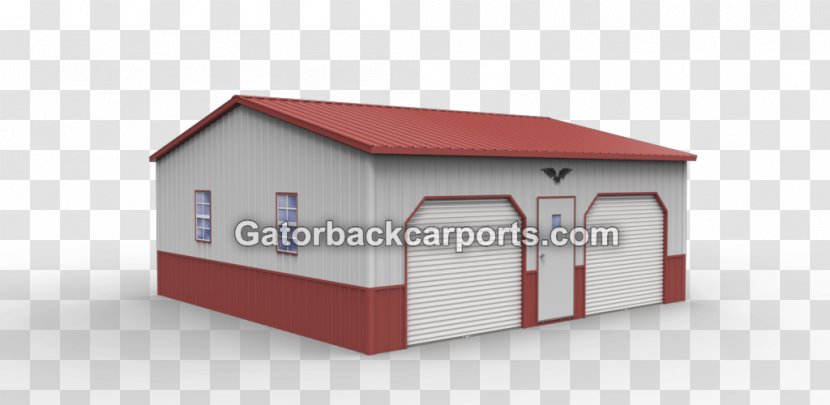 Carport Roof Garage Steel Building - Barn Transparent PNG