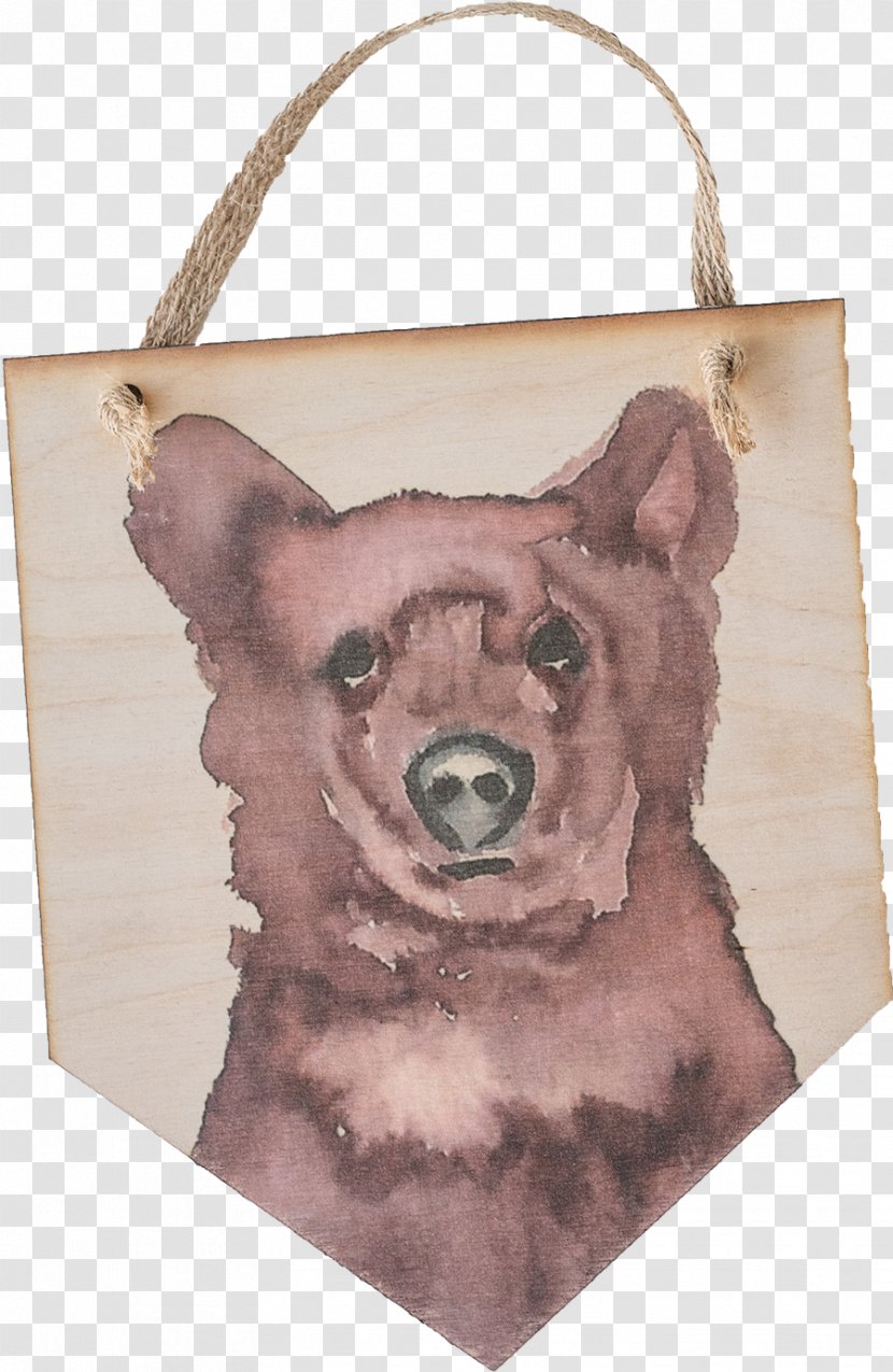 YouTube Watercolor Painting Bear Tote Bag - Cabin In The Woods Transparent PNG