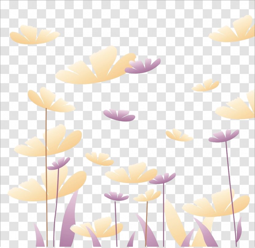 Yellow Google Images Petal Flower - Red - Free Floral Cutout Transparent PNG
