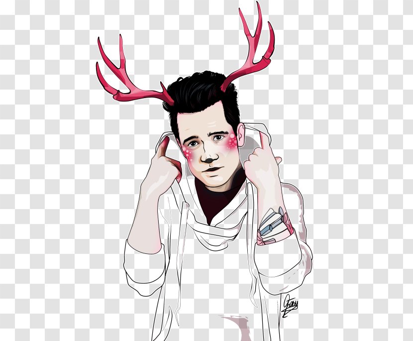 Deer Forehead Cartoon Character Transparent PNG