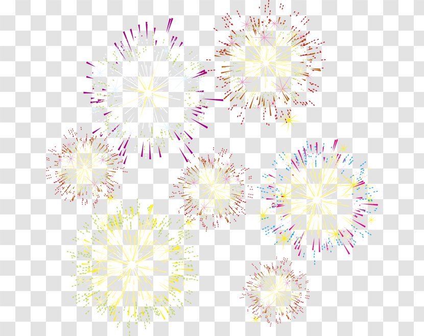 Dahlia Floral Design Alphabet Pattern - Petal - Fireworks Transparent PNG