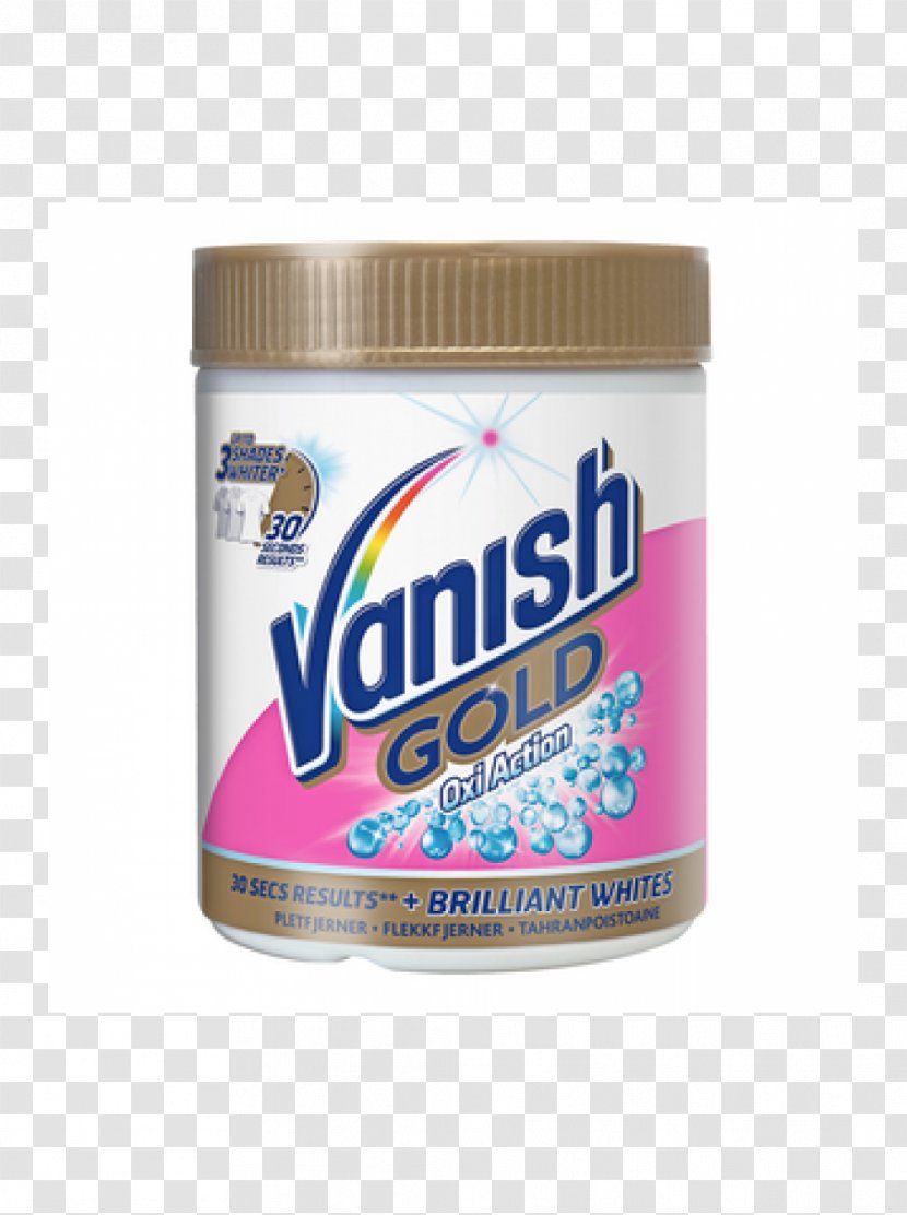 Vanish Stain Removal Powder Laundry White - Flavor Transparent PNG