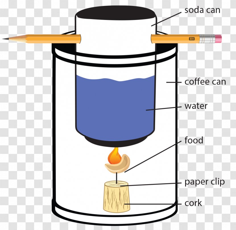 Calorimeter Fizzy Drinks Food Calorimetry Beverage Can - Kitchen Appliance - Aluminum Cans Transparent PNG
