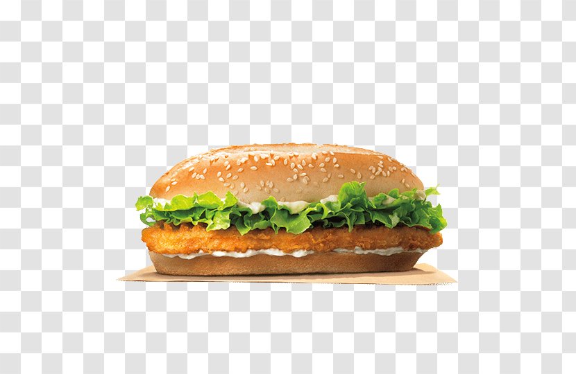 Whopper Chicken Sandwich TenderCrisp Burger King Specialty Sandwiches Hamburger - Big Mac - And Transparent PNG