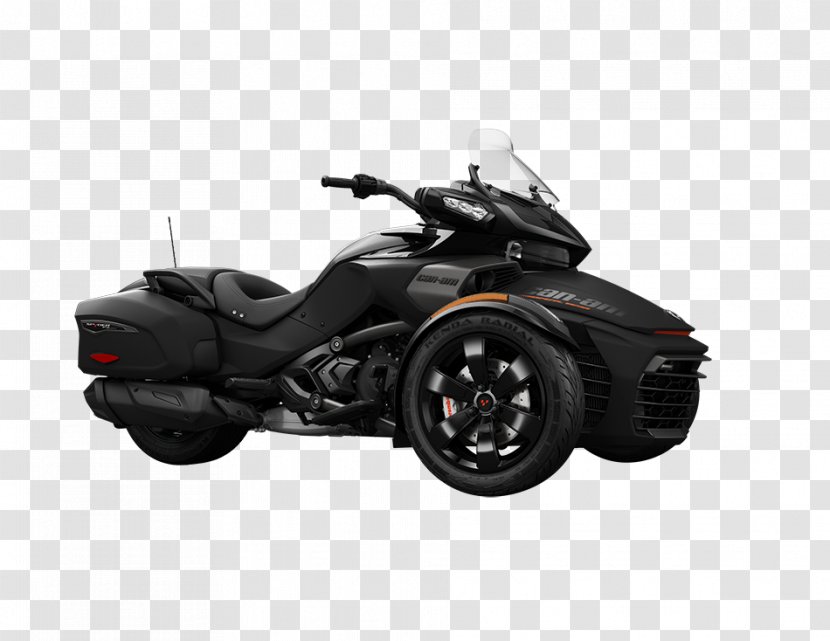 BRP Can-Am Spyder Roadster Motorcycles Semi-automatic Transmission Bombardier Recreational Products - Automotive Tire - Motorcycle Transparent PNG