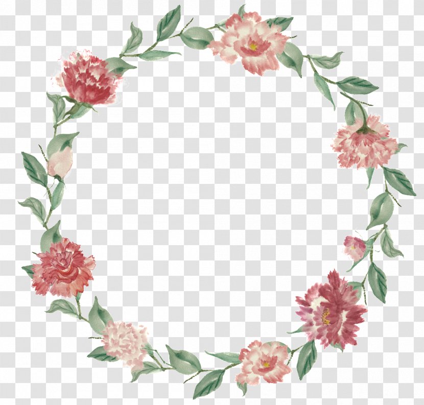 Wreath Floral Design Image Graphics - Monogram - Bang Transparent PNG