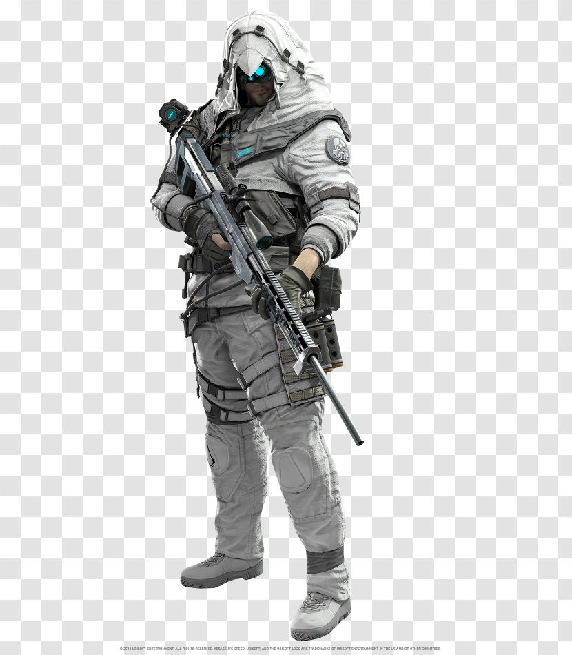 Tom Clancy's Ghost Recon Phantoms Assassin's Creed III Recon: Future Soldier - Figurine - Alpha Transparent PNG