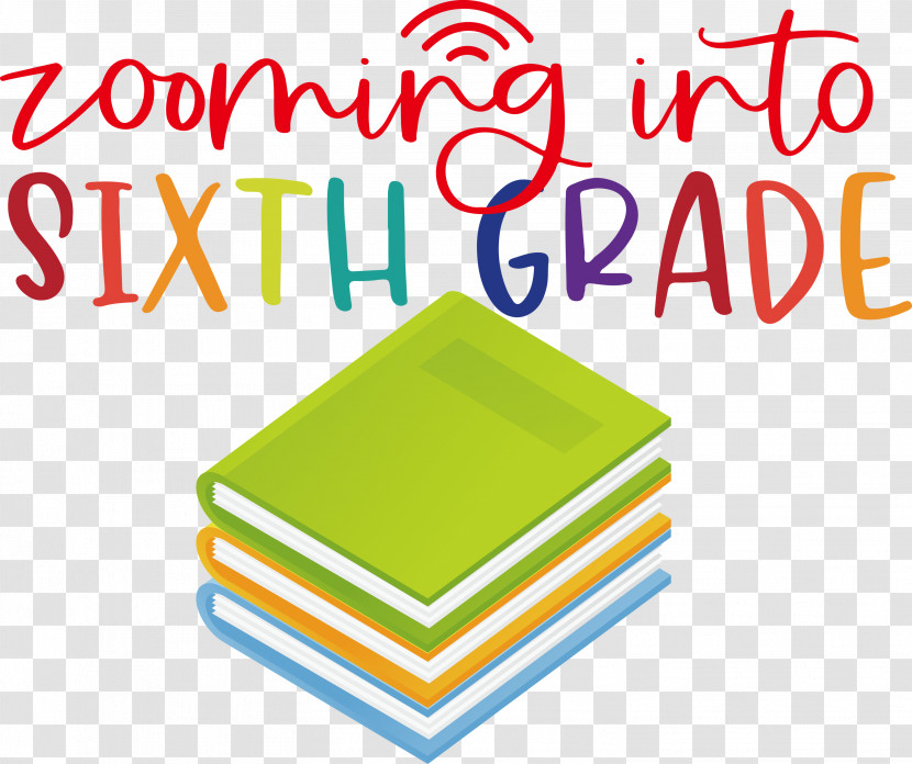 Back To School Sixth Grade Transparent PNG