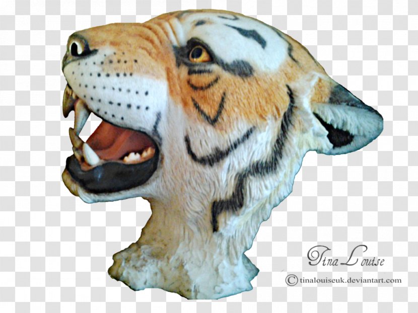 Cat Tiger Carnivora Wildlife Animal - Fauna - Head Transparent PNG