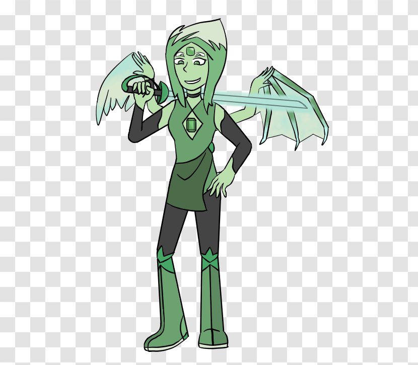 Green Legendary Creature Cartoon Tree - Fictional Character Transparent PNG