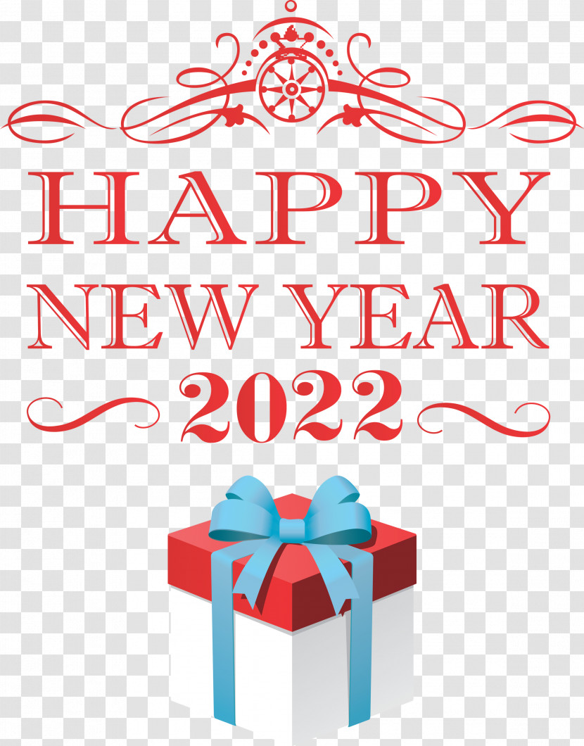 New Year 2022 Greeting Card New Year Wishes Transparent PNG