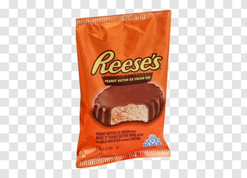Reese's Peanut Butter Cups Ice Cream Bar Chocolate - Good Humor Transparent PNG