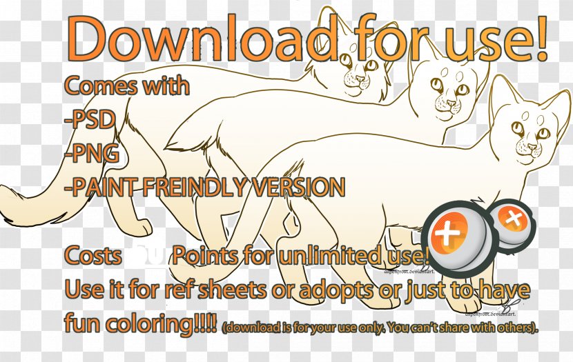 Cat Line Art Stock Photography Clip - Organism - Multilayer Transparent PNG