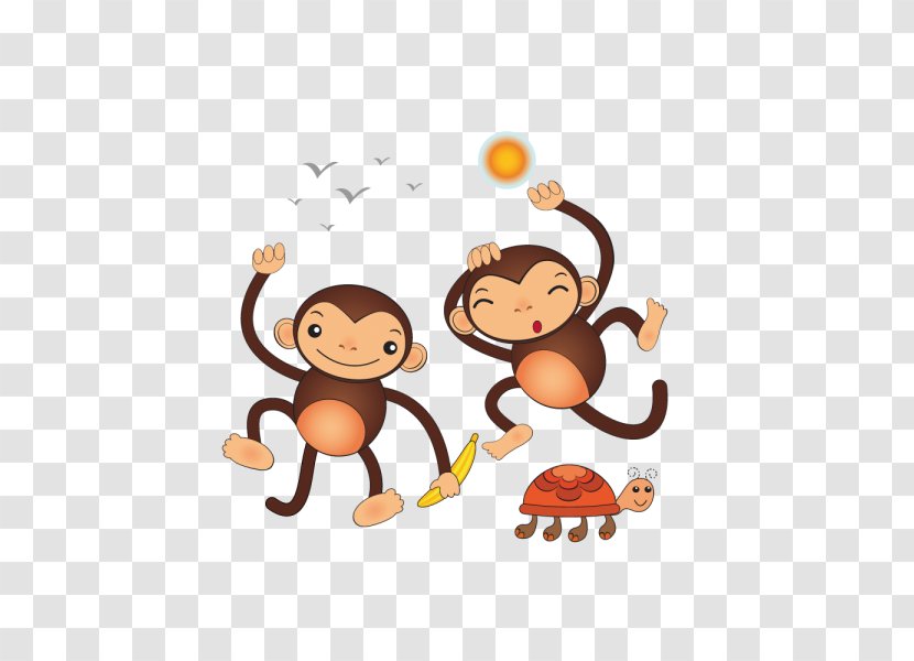 Monkey Primate Clip Art - Carnivoran Transparent PNG