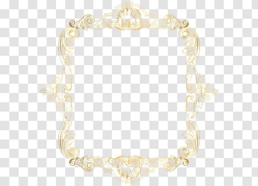 Necklace Jewellery Wedding Ceremony Supply Chain Picture Frames - Clothing Accessories - Border Element Transparent PNG