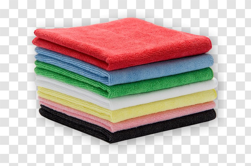 Towel Microfiber Textile Laundry - Material - Wipe Car Transparent PNG