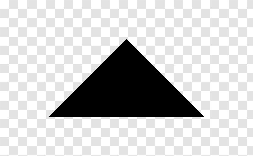 Arrow - Black - Triangle Transparent PNG