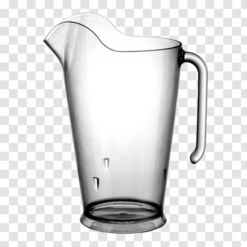 Jug Beer Glass Pitcher Wine - Bar Transparent PNG