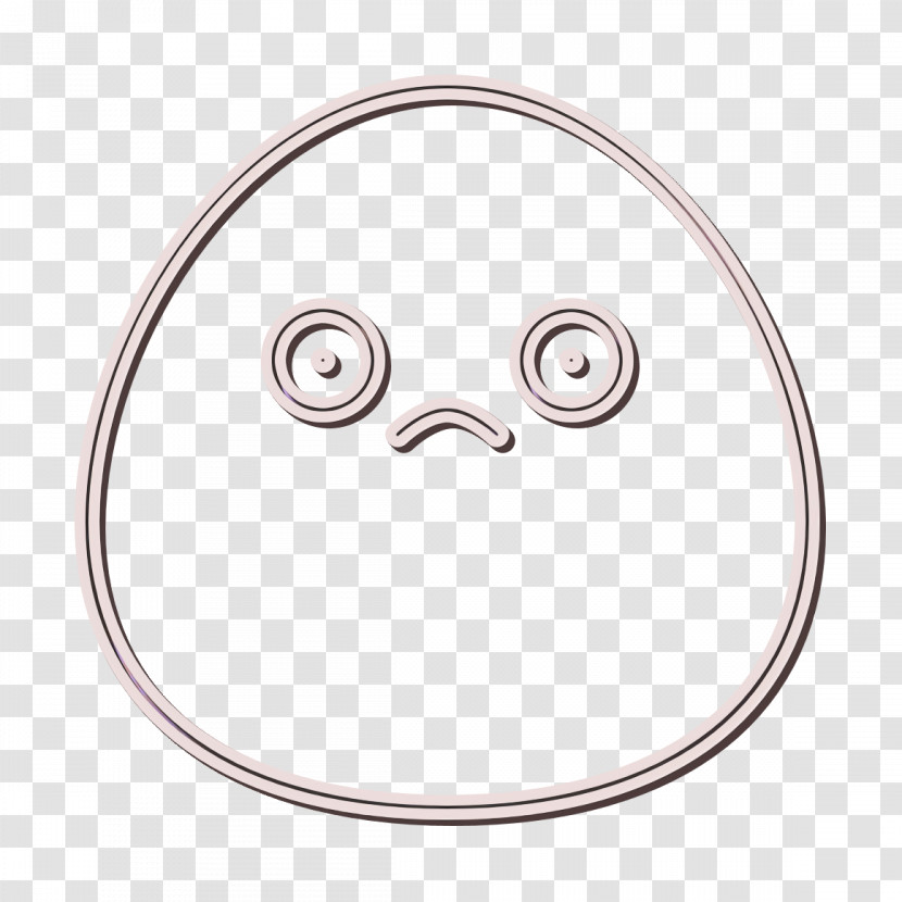 Emoji Icon Unhappy Icon Transparent PNG