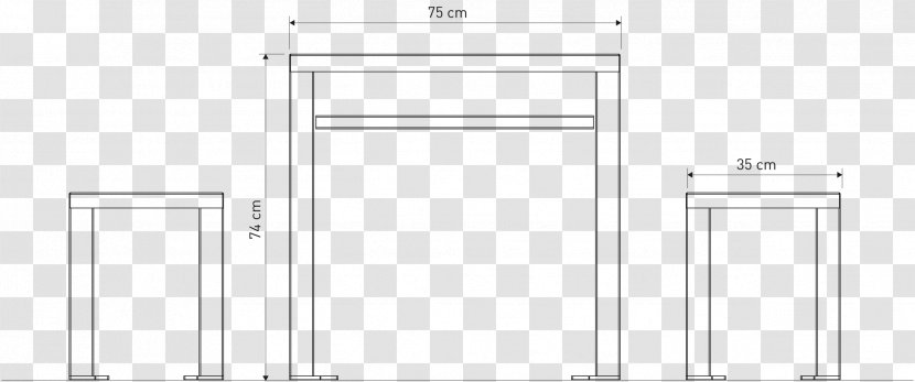 Door Handle Line Angle - Diagram Transparent PNG
